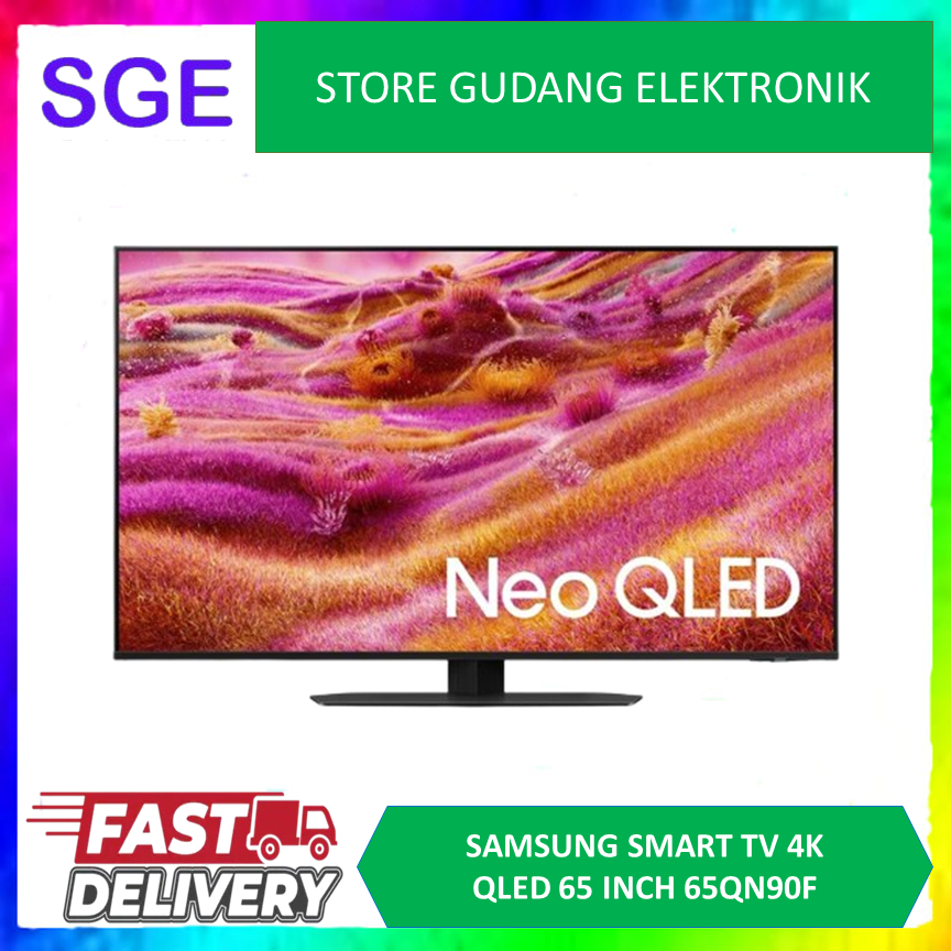 TV SAMSUNG 65QN90F NEO QLED 65 INCH 4K HDR W/SAMSUNG VISION AI SMART TV 2025 QA65QN90FAKXXD // 65QN9
