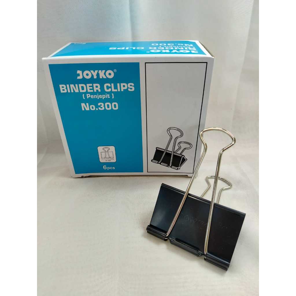 

JOYKO BINDER CLIP NO. 300 / PENJEPIT KERTAS BESAR /