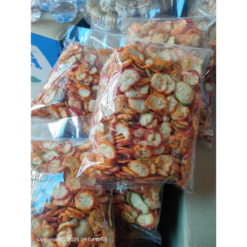 

Seblak kering daun jeruk pedas 250 gram seblak bantat