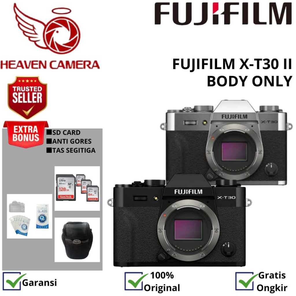 FUJIFILM X-T30 II BODY ONLY / FUJIFILM XT30 II BODY ONLY / FUJIFILM XT30 MARK II BODY ONLY