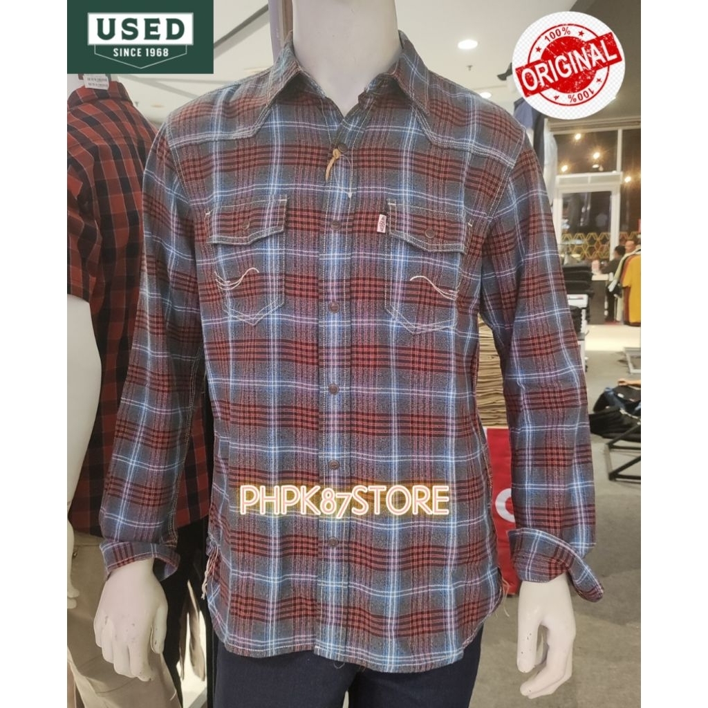 KEMEJA PANJANG PRIA ORIGINAL MEREK USED