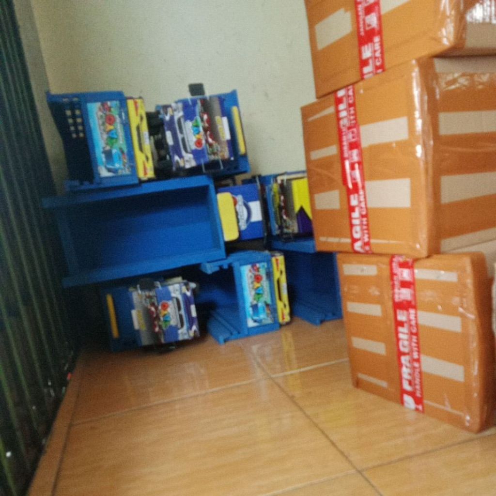 miniatur truk oleng kayu jumbo