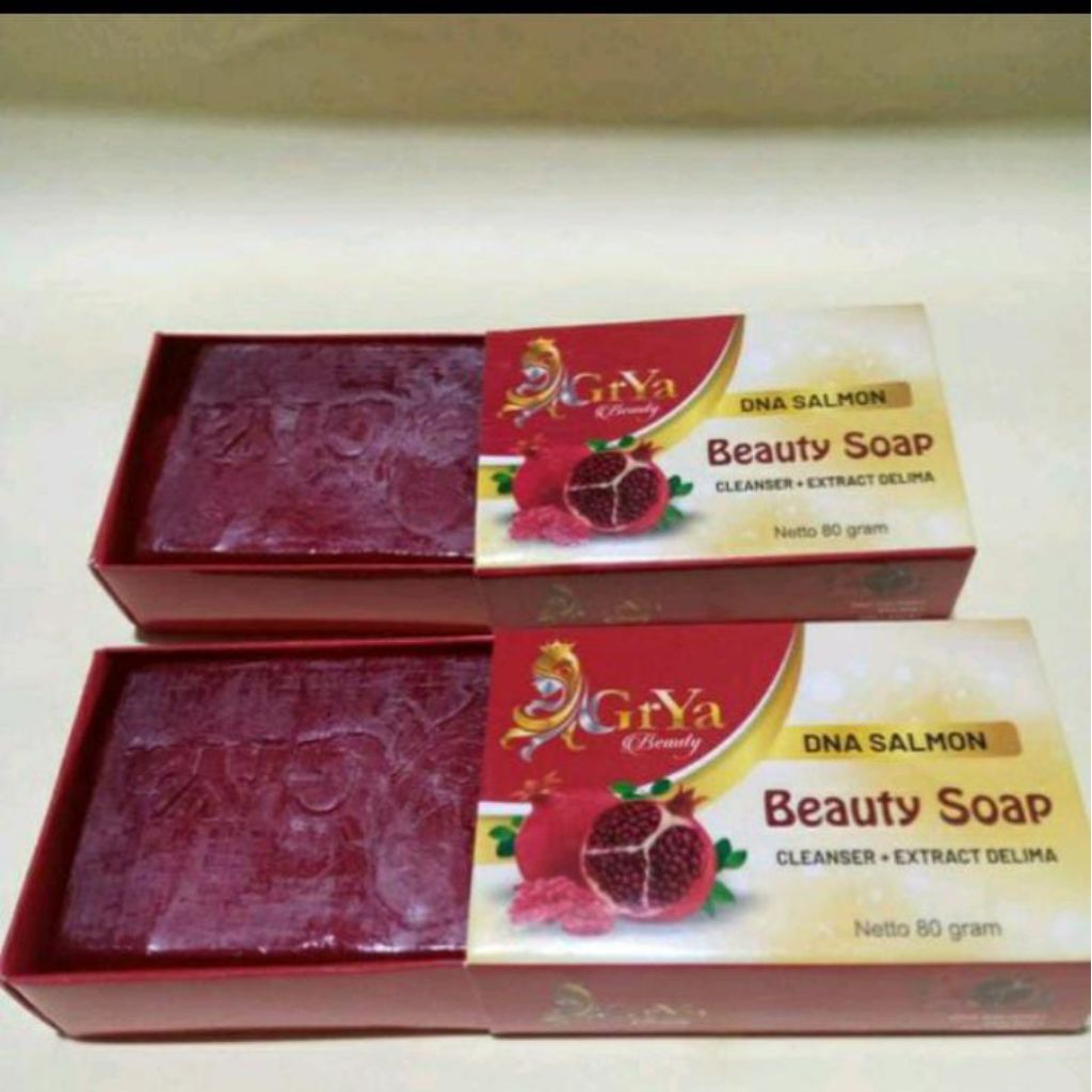 GRYA BEAUTY DNA SALMON SOAP (SABUN GRYA) KEMASAN BESAR