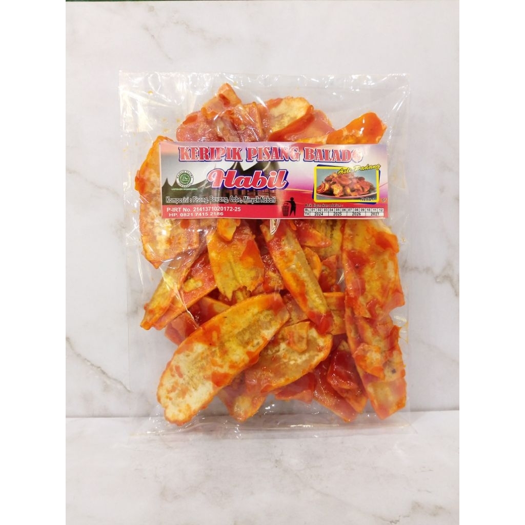 

Keripik Pisang Balado Habil 200 gram