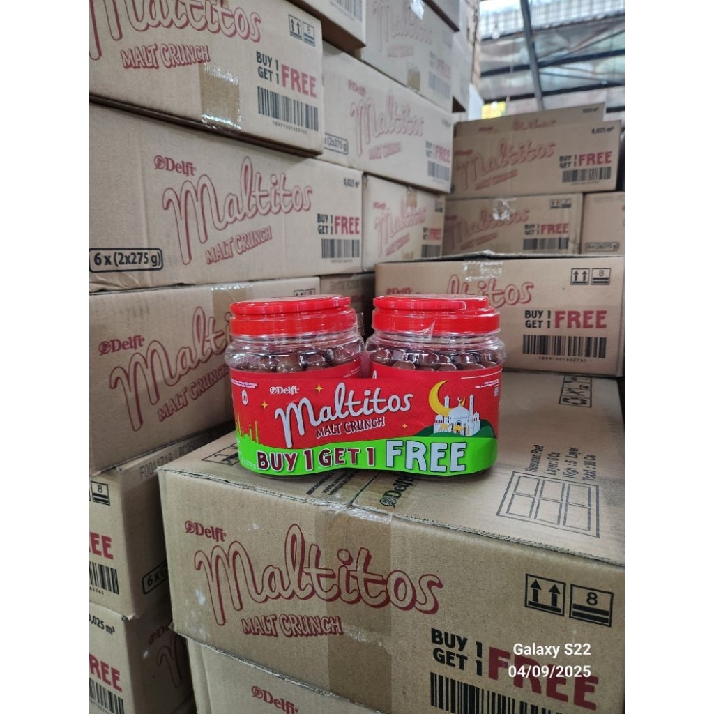 

B1G1 Delfi Maltitol 2x275 gr