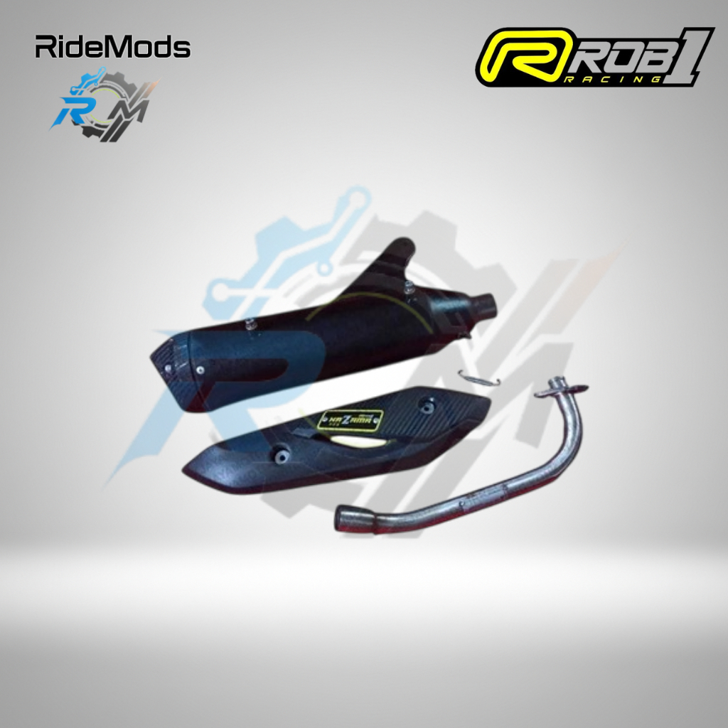 KNALPOT STANDAR RACING ROB1 KAZAMA MIO SPORTY MIO SMILE MIO SOUL CARBU