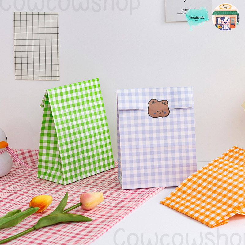 

Paper Bag Snack Candy Permen Kue Kering Cookies / Kantong Kertas Colorfull / Korean Snack Bag