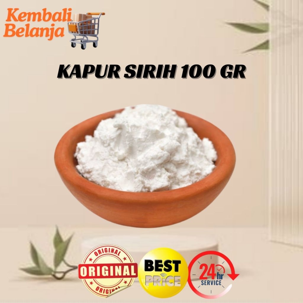 

Kapur Sirih Food Grade 100 Gram/ Untuk Campuran Makanan/ Kapur Sirih Asli/ Enjet