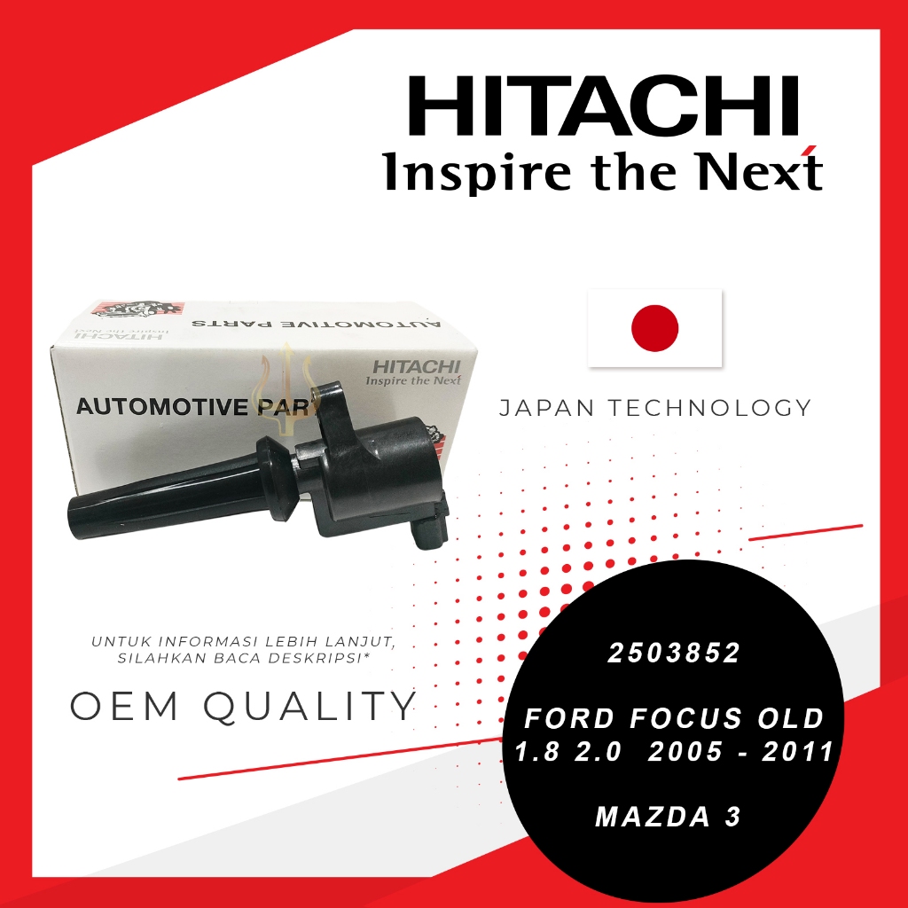 IGNITION COIL HITACHI FORD FOCUS OLD