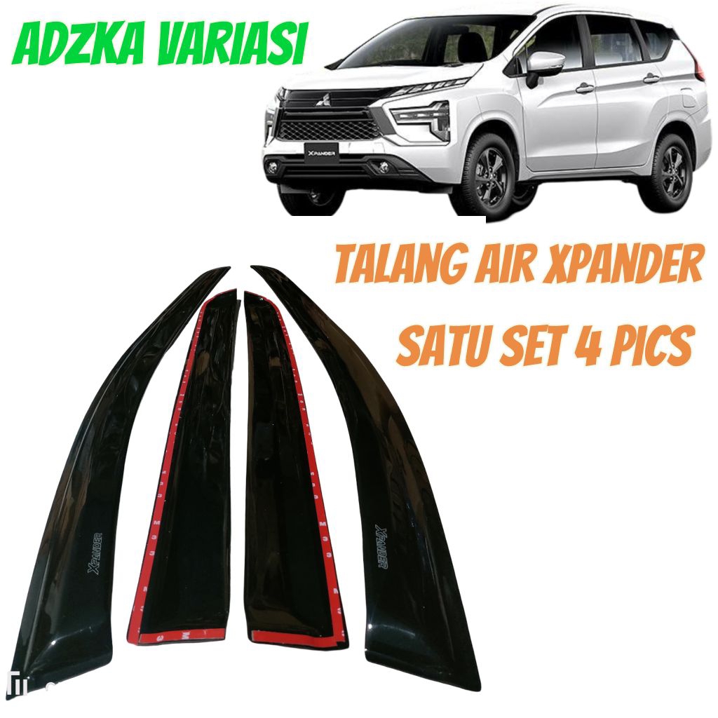 Talang air mobil Mitsubishi Xpander sport exceed ultimate model slim