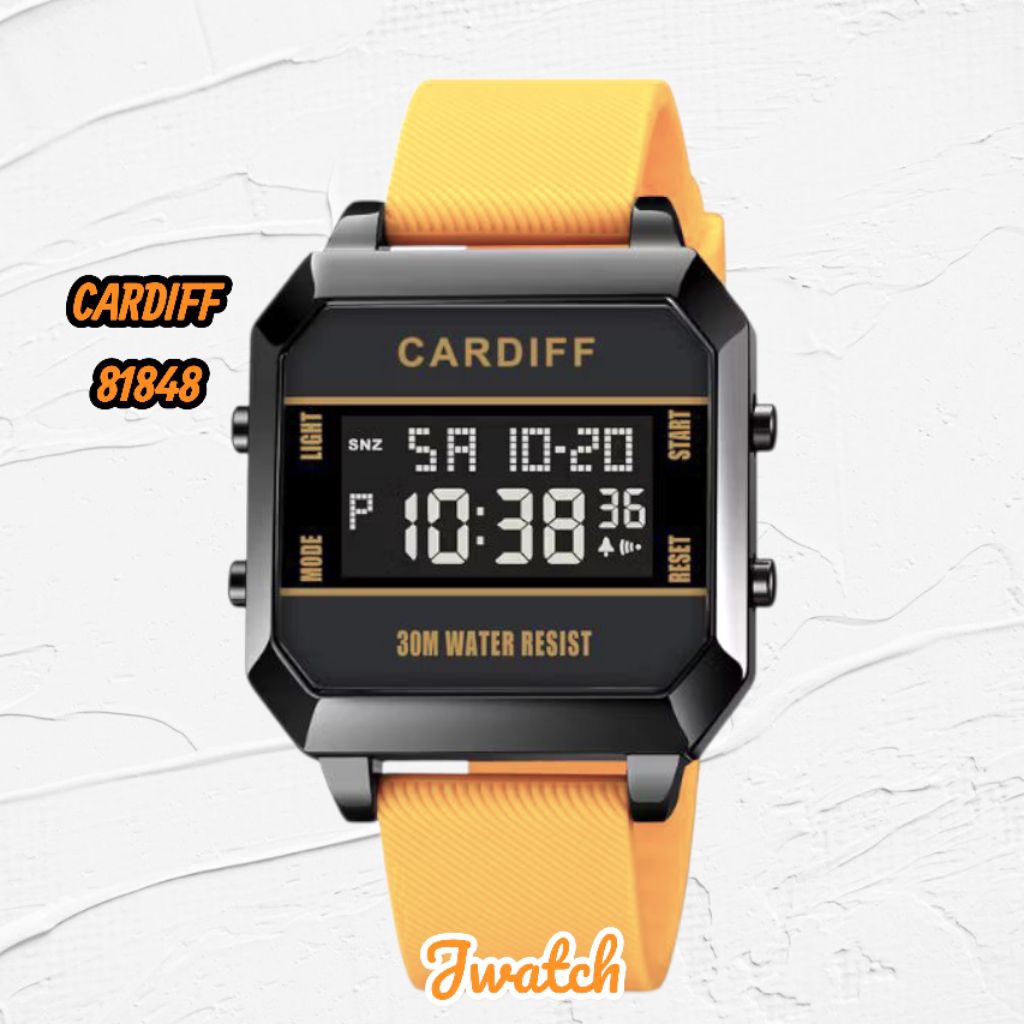 Jam Tangan Pria CARDIFF LCD 70088 / 81848