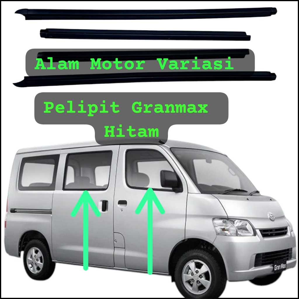 karet pelipit kaca plipit kaca luar granmax luxio