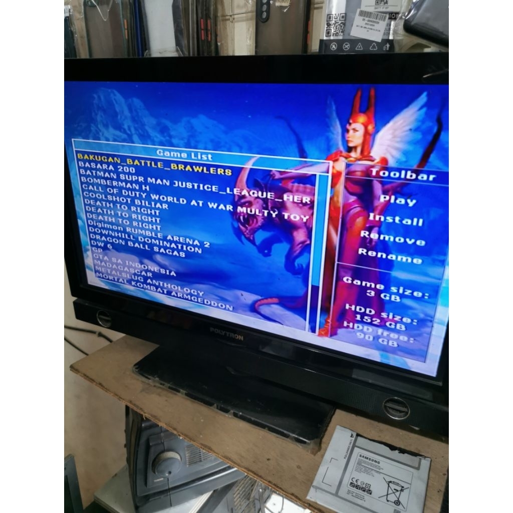 Hardisk ps2 160gb full game ata