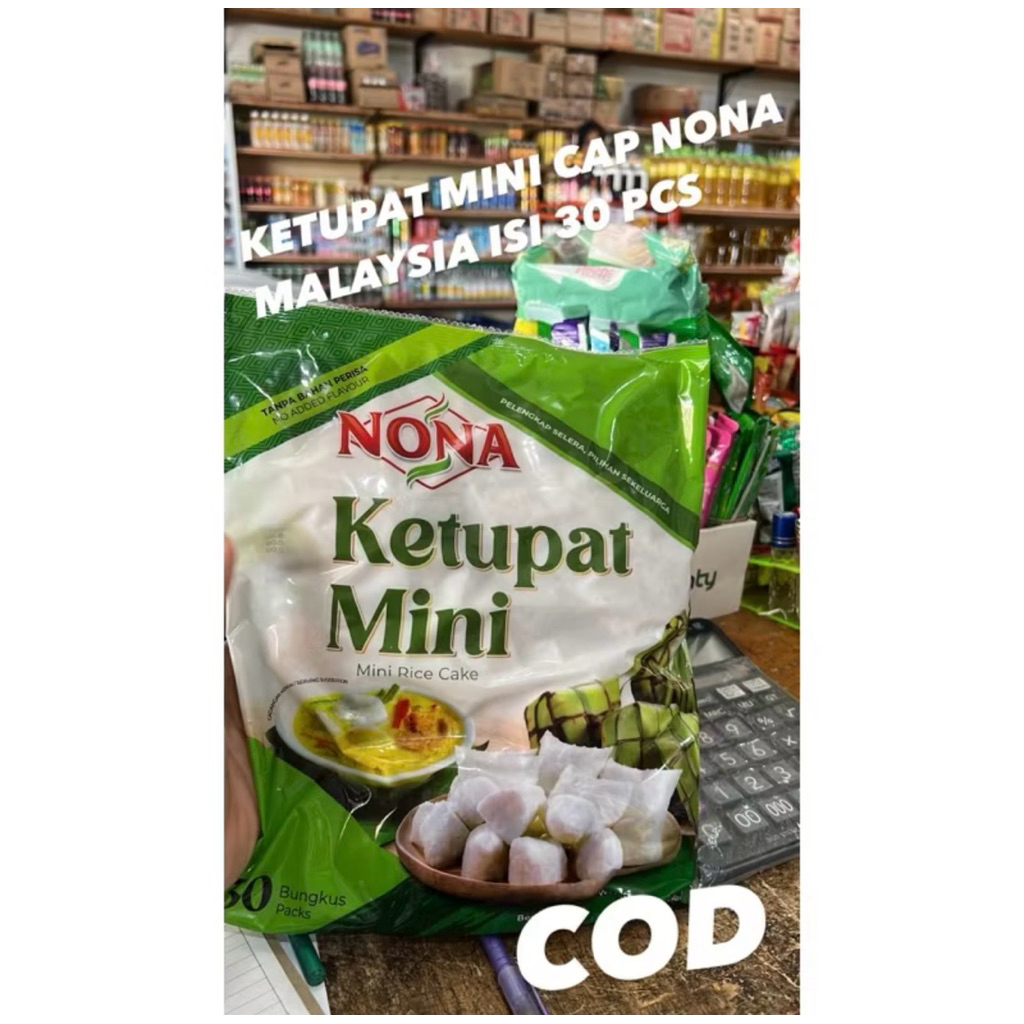 

KETUPAT MINI MALAYSIA PERKOTAK 18 PCS