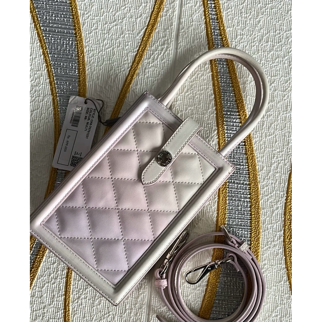 Charles & Keith Phone Bag - Soft Purple (100% Original Store)