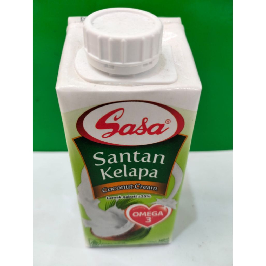 

Sasa santan kelapa 200ml omega 3