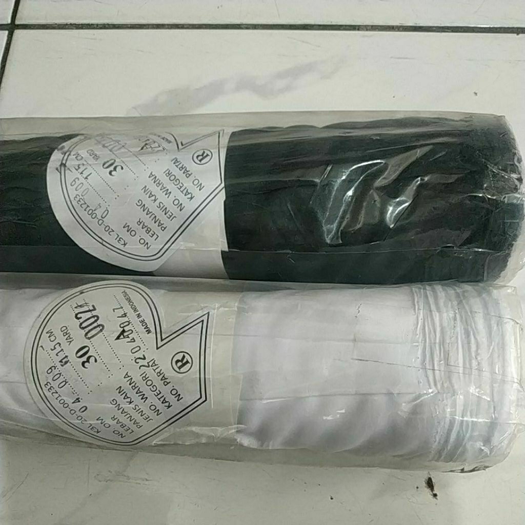 Rollan Kain Furing ASAHI Premium Lebar 115  Polos/Bahan Pelapis baju/Tas/Handycraft