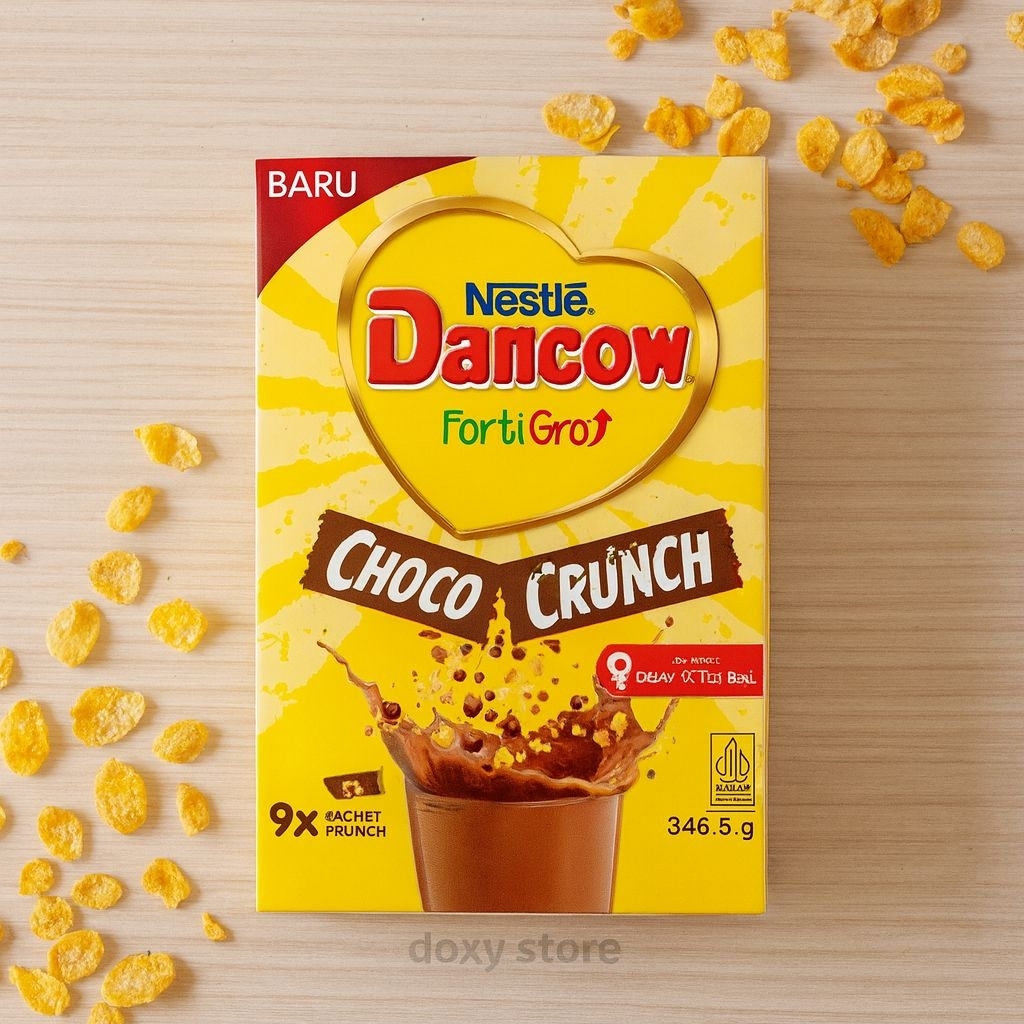 

Susu Dancow FortiGro Rasa Coklat Crunch Instan 346 Gram – Nestle Asli