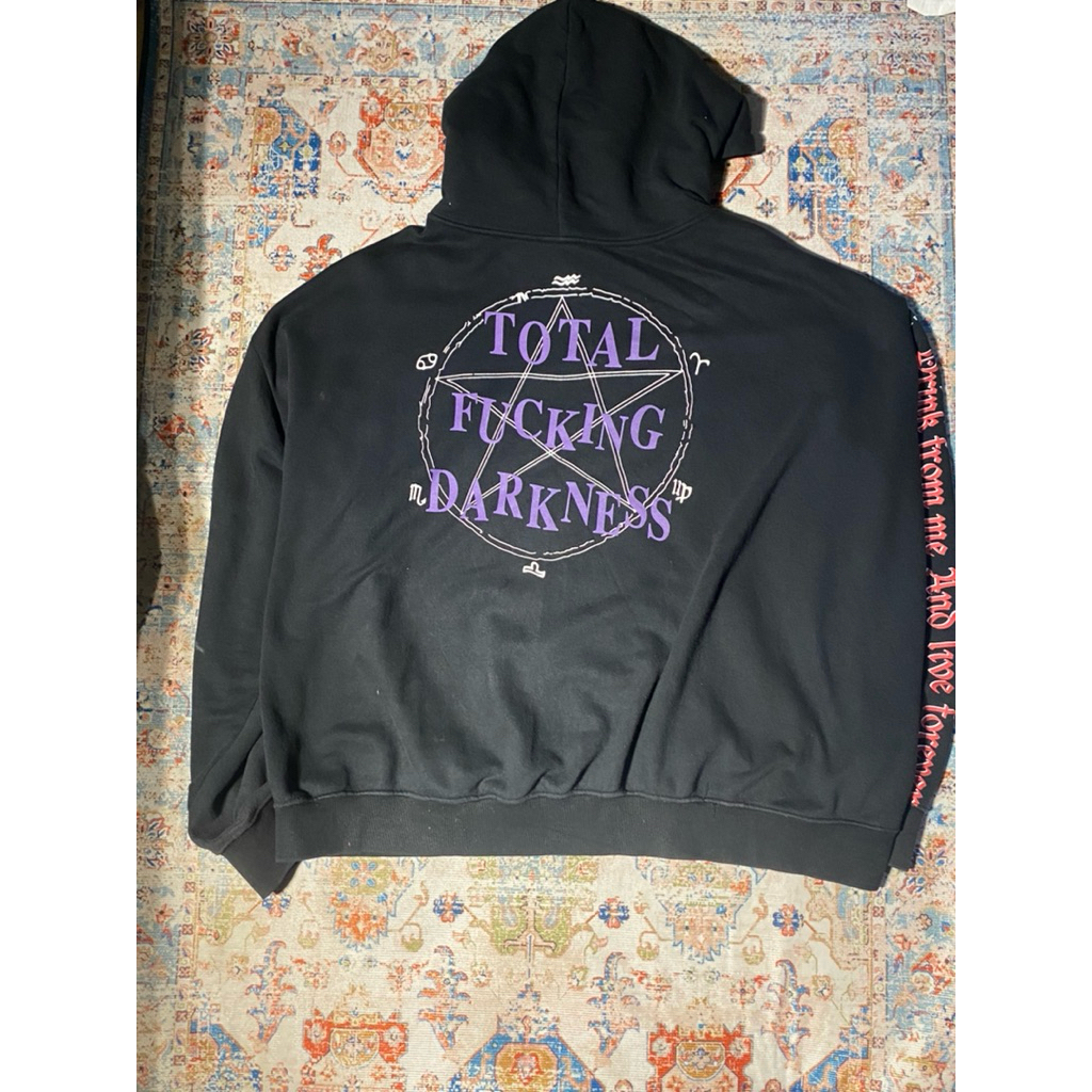 hoodie vetement total fucking darkness