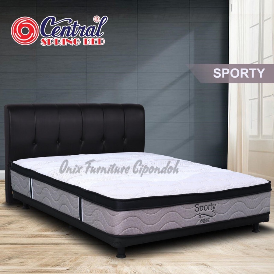 Springbed Central Fullset Sporty New Silver 200x200cm