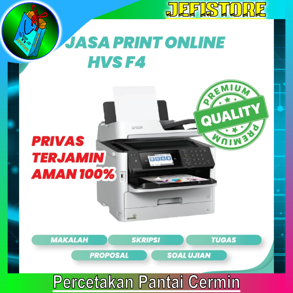 

Jasa Print Cetak Dokumen, Brosur, Makalah, Skripsi, dll | Kertas (F4) - Jefistore Pantai Cermin