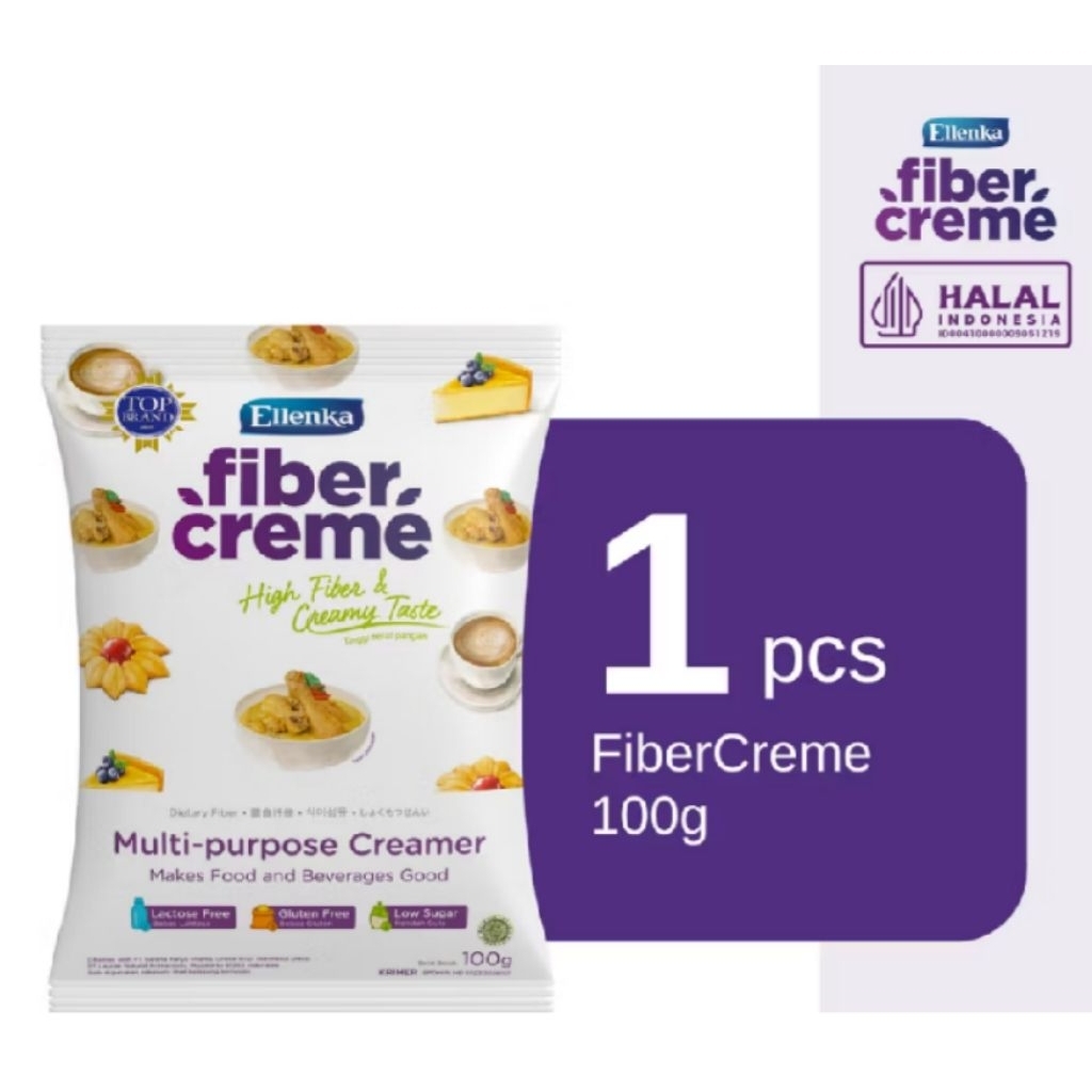 

Ellenka fiber creme kemasan 100gram