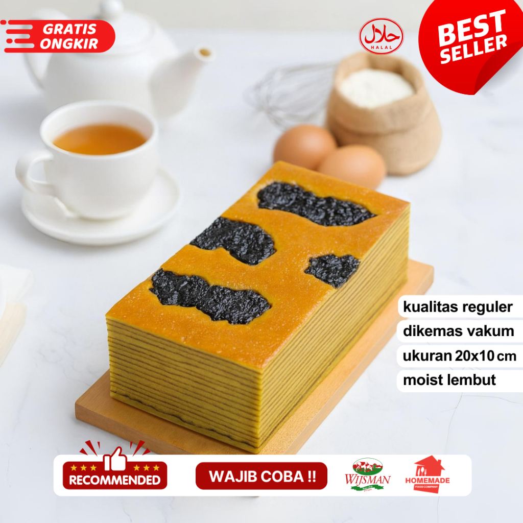 

LAPIS LEGIT PLAM/PRUNES REGULAR 20X10 kue food cemilan