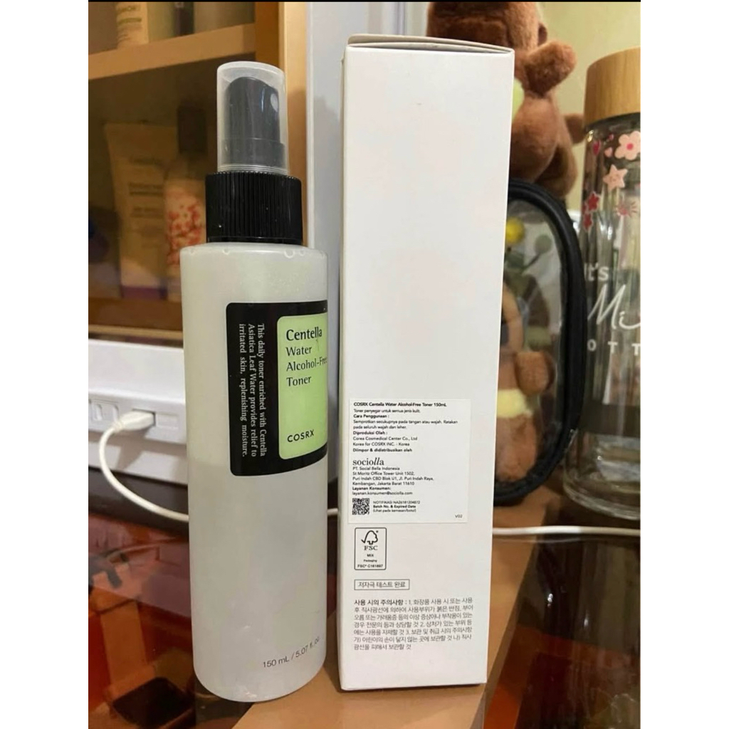 PRELOVED TONER COSRX CENTELA