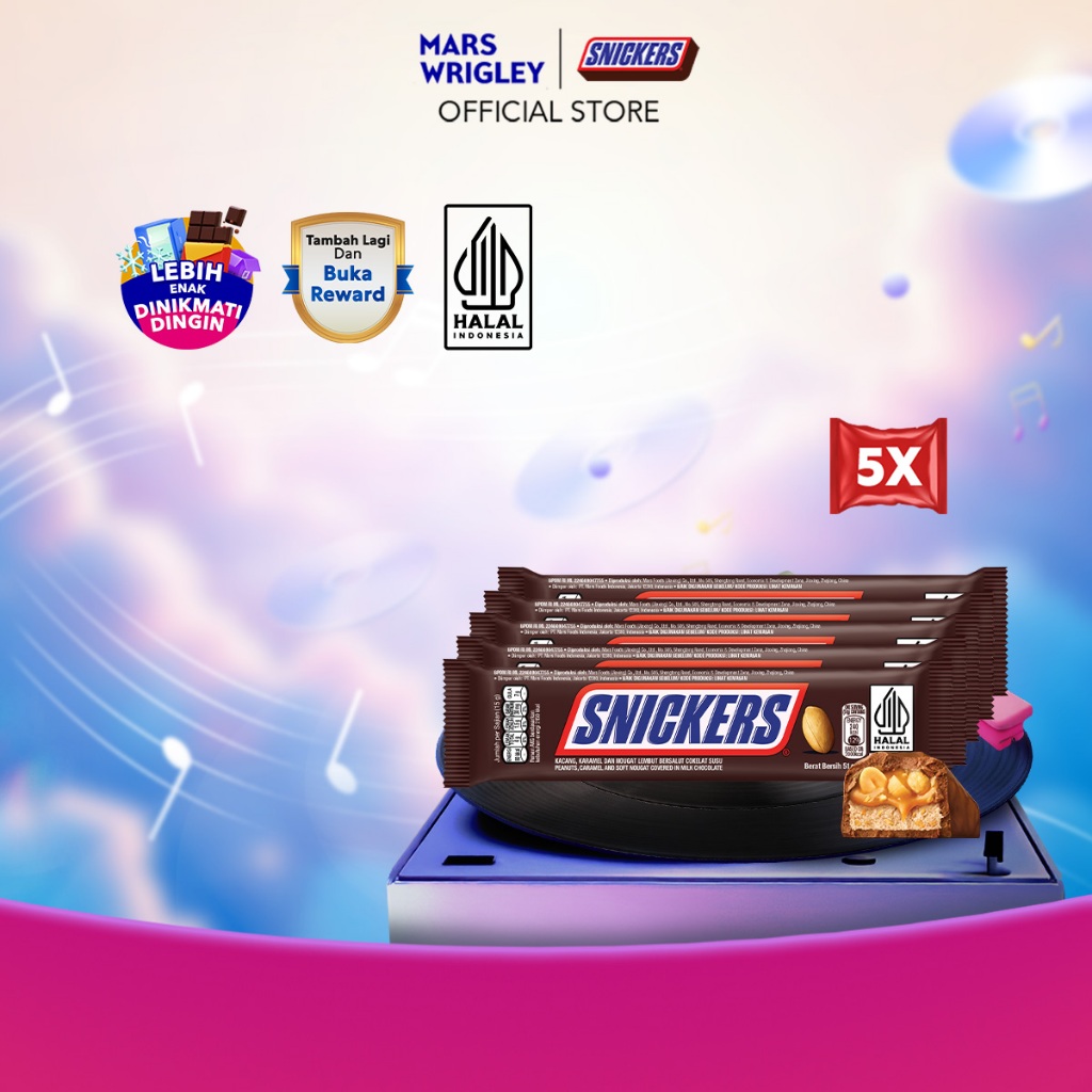 

SNICKERS Peanut Original 51gr X5