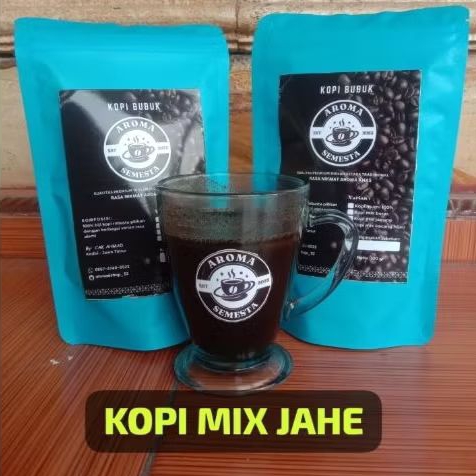 KOPI HITAM MIX JAHE/KOPI AROMA SEMESTA/KOPI JAHE/KOPI KEDIRI