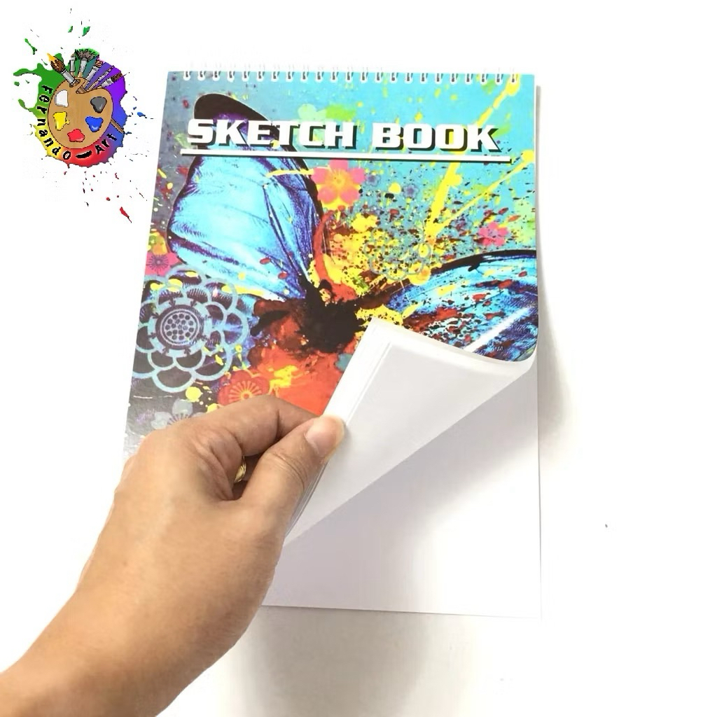 

BUKU SKETSA/ ART BOOK/SKETCHBOOK UKURAN A4