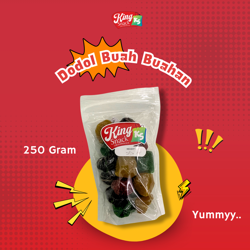 

Dodol Buah-buahan 250 Gram