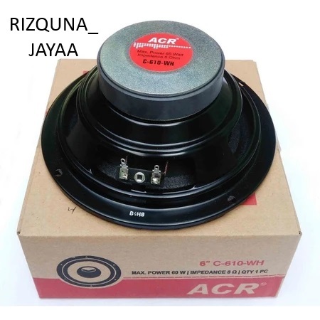 Speaker 6 Inch ACR C 610 WH Bass Empuk 60W