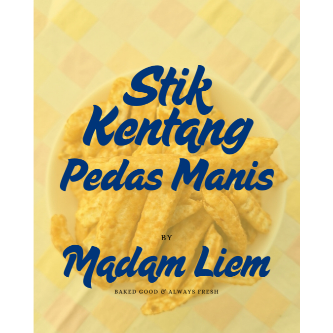 

Stik Kentang Pedas Manis Madam Liem (500gr, 250gr)