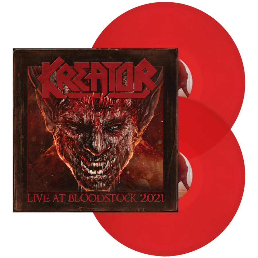 Vinyl Kreator - Live At Bloodstock 2021 Piringan Hitam Warna Double LP