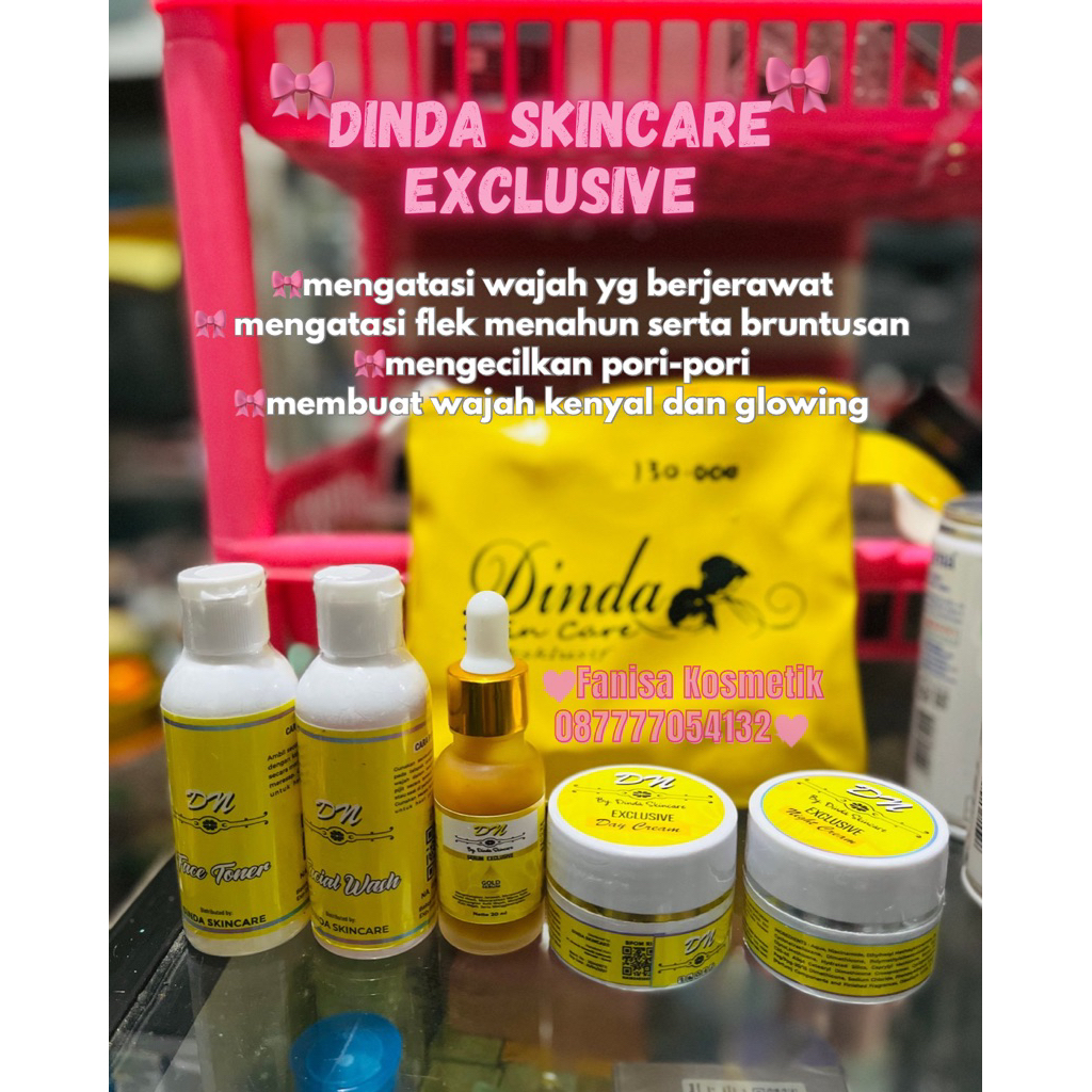Skincare Dinda BPOM Original Gratis serum