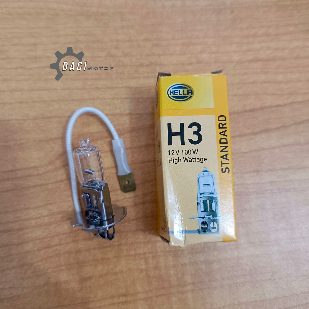 BOLA LAMPU H3 12V 55W/12V 100W HELLA