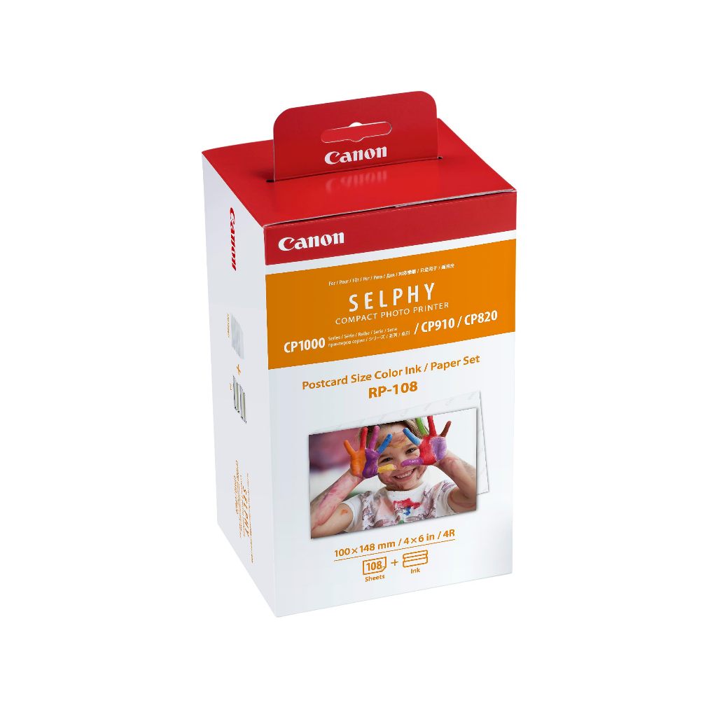 Canon Refill Paper RP108 for Selphy Photo Printer CP1000 CP1300 CP1500