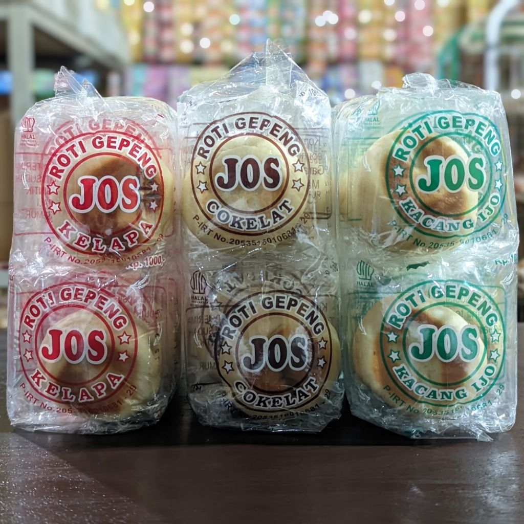 

ROTI GEPENG JOS 1 PACK (10 BIJI)