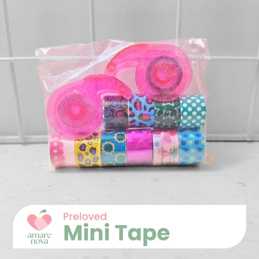 

[PRELOVED] TAKE ALL Decoration Tape Mini / Isolasi Dekor Kecil