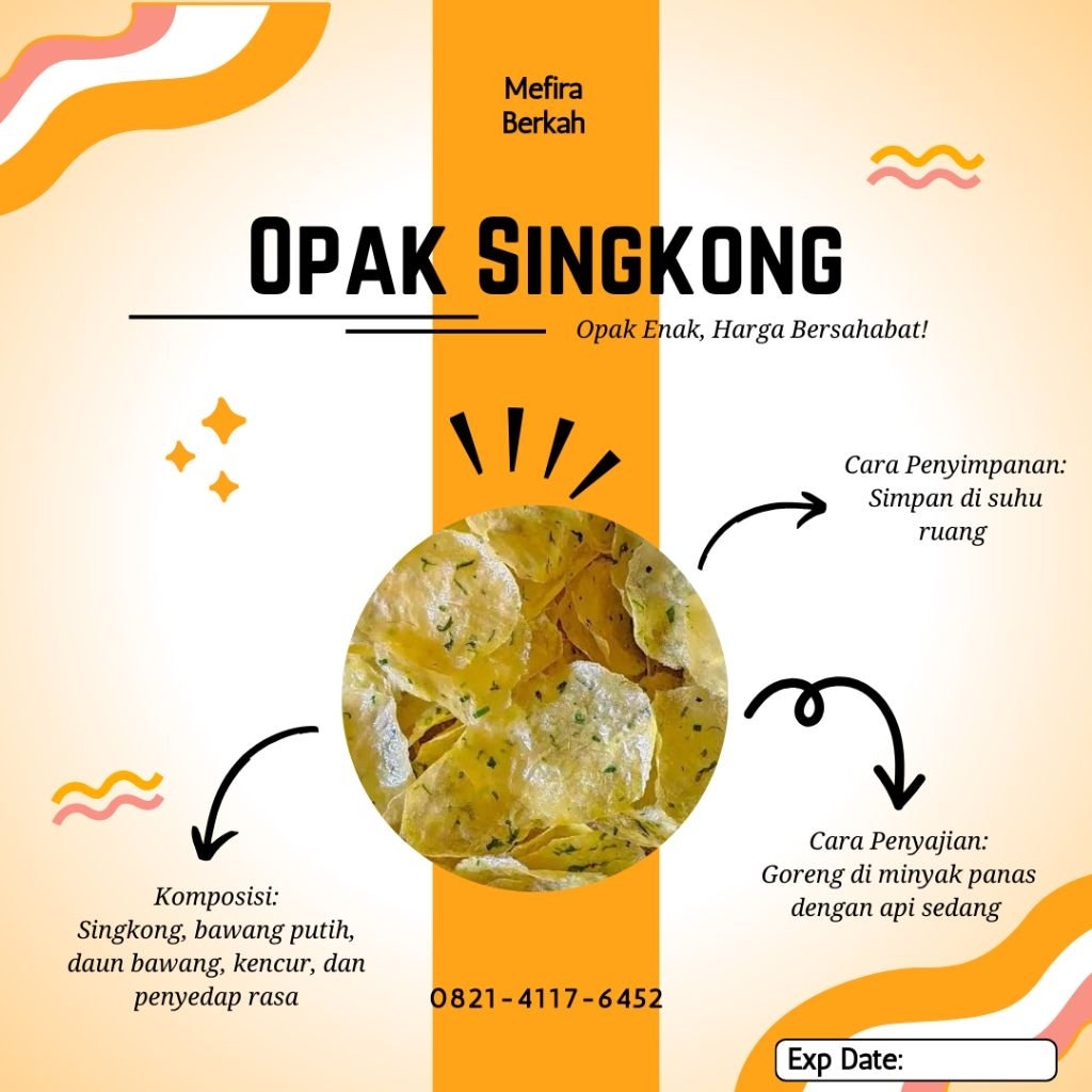 

Opak Singkong (Samilor)_1kg_Camilan Tradisional Renyah dan Gurih