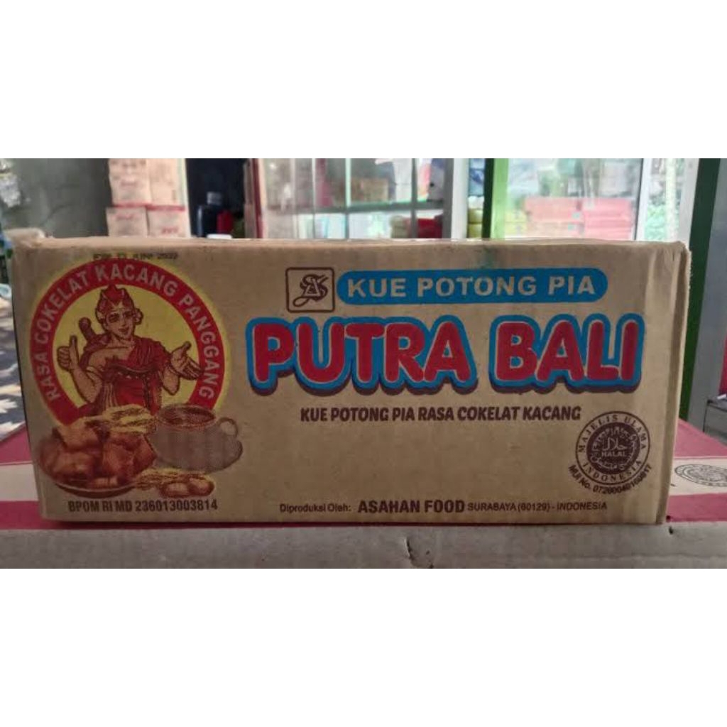 

1 Dus Putra Bali isi 10 renteng / Putra Bali kue potong pia