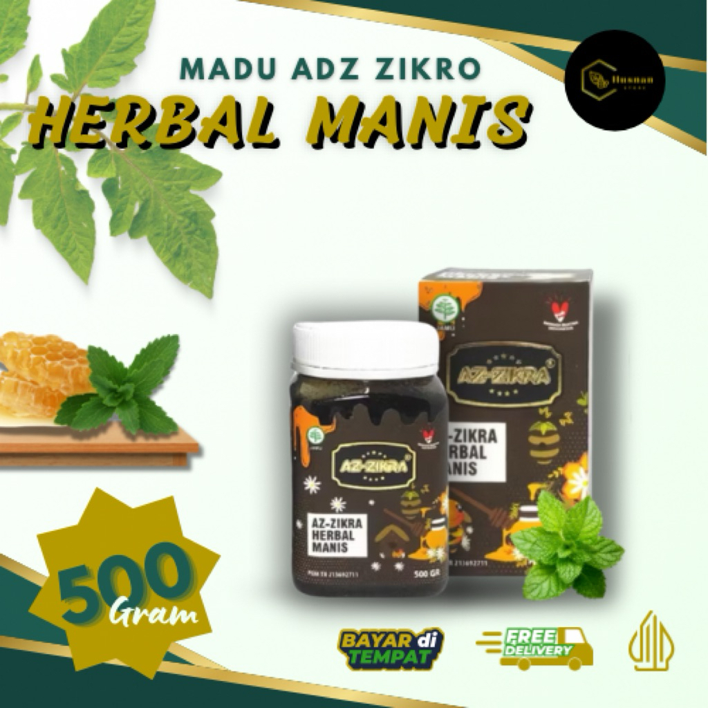 

ORIGINAL | Madu Herbal Manis AZ-ZIKRO - 500ml