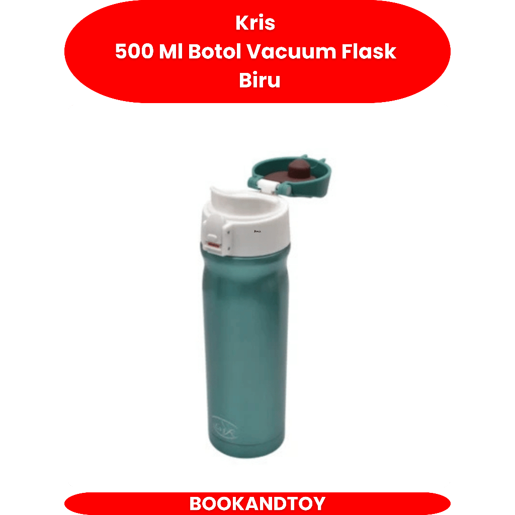 Kris 500 Ml Botol Vacuum Flask - Biru