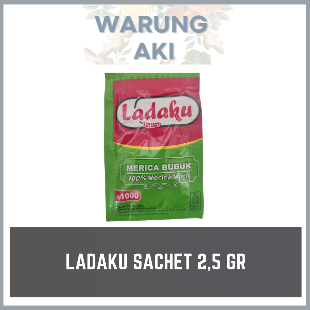 

Ladaku Merica Bubuk 2.5 gr Kualitas Segar