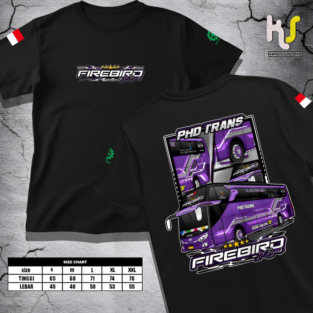 KAOSSOLO.ID- KAOS BUS FIREBIRD - KAOS RACING PRIA DAN WANITA TERBARU DAN TERLARIS