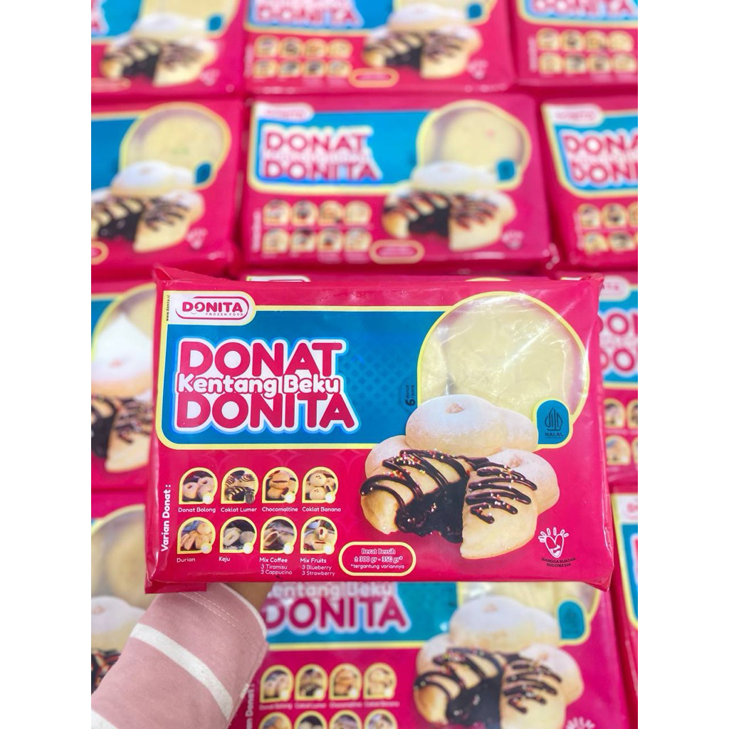 

DONAT KENTANG ISIAN ISI 6 PCS
