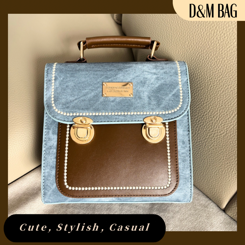 Tas Ransel Wanita / Tas Ransel Cewek / Tas Ransel mini aesthetic / Tas ransel mini / Tas ransel seko