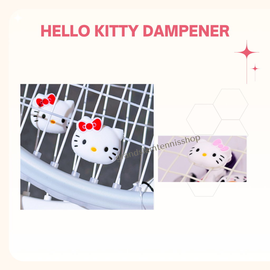 Hello Kitty Dampener / Peredam Senar Raket Tenis