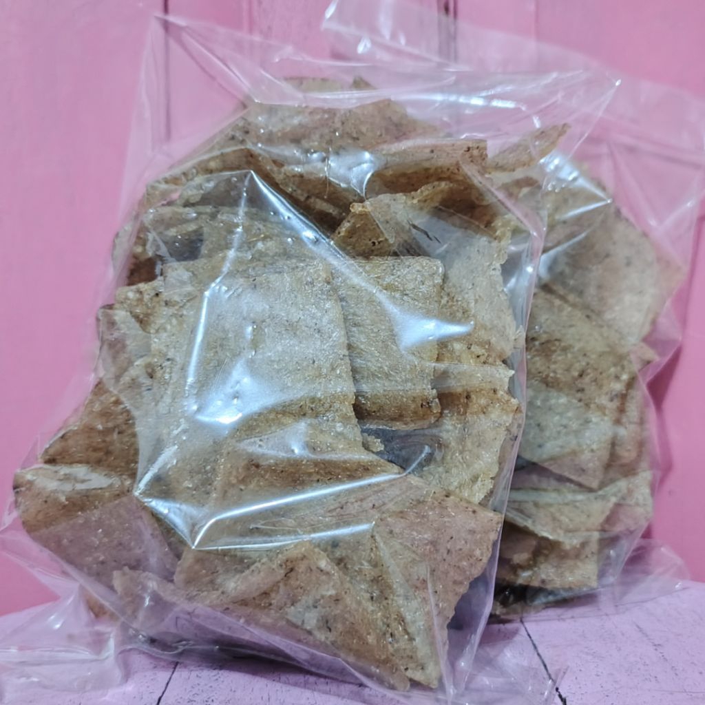 

Karak Mentah Rasa Renyah Gurih/Karak Khas Solo/Oleh-oleh Khas Solo/Camilan Tradisional Solo